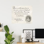Poster Jane Austen Fierté et préjugés Citation de la téna (Bureau à domicile)