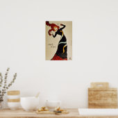 Poster Jane Avril 1899 (Cuisine)