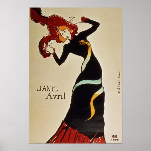 Poster Jane Avril 1899 (Devant)