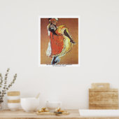 Poster Jane Avril Dancing Study Pour L'Affiche (Cuisine)