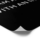 Poster Jane Eyre Citation II - Style classique (Coin)