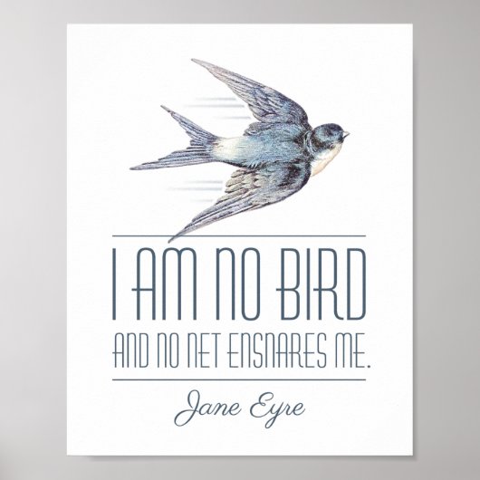 Poster Jane Eyre - Je Ne Suis Pas Un Oiseau - Avalière Vo (Devant)