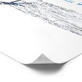 Poster Jane Eyre - Je Ne Suis Pas Un Oiseau - Oiseau Bleu (Coin)