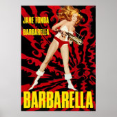 Poster Jane Fonda Barbarella (Devant)