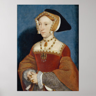 Poster Jane Seymour - Hans Holbien le Jeune - 1536