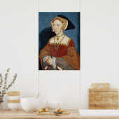 Poster Jane Seymour - Hans Holbien le Jeune - 1536 (Cuisine)