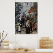 Poster Janis Rozentals après l'église (Cuisine)