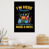 Poster Janitor (Cuisine)