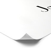 Poster January Carnation Flowers (Coin)