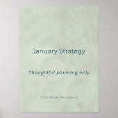 POSTER JANUARY STRATEGY (Devant)