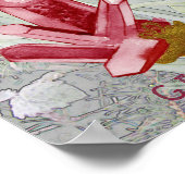 Poster Janvier Snowdrops et Garnet Anniversaire (Coin)