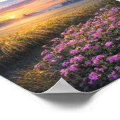 Poster Japan’s Autumn Rice Fields at Sunrise – Art Print (Coin)