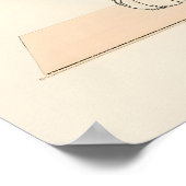 Poster Japanese Cat Print Funny Tabby Cat with Knife (Coin)