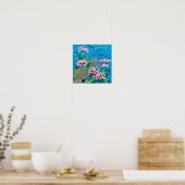 Poster Japanese Chrysanthemums After Van Gogh (Cuisine)