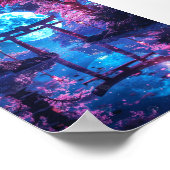 Poster Japanese Enchanted Moonlit Torii (Coin)