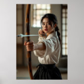 Poster Japanese Kyudo The Way Of The Bow (Devant)