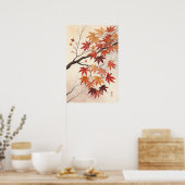Poster Japanese Maple Autumn (Cuisine)