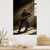 Poster Japanese Ninja Shadow Warrior (Cuisine)