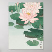 Poster Japanese painting by koson ohara, 小原古邨の日本画 (Devant)
