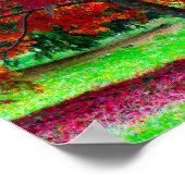 Poster Japanse apelboom (Hoek)