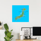 POSTER JAPON (Bureau à domicile)