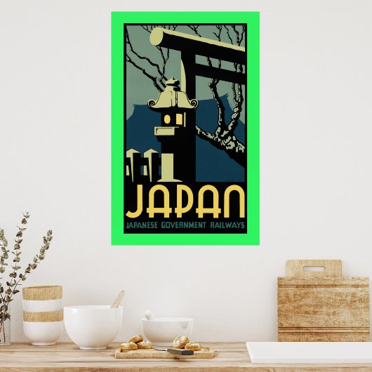 Poster Japon (Cuisine)