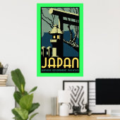 Poster Japon (Bureau à domicile)