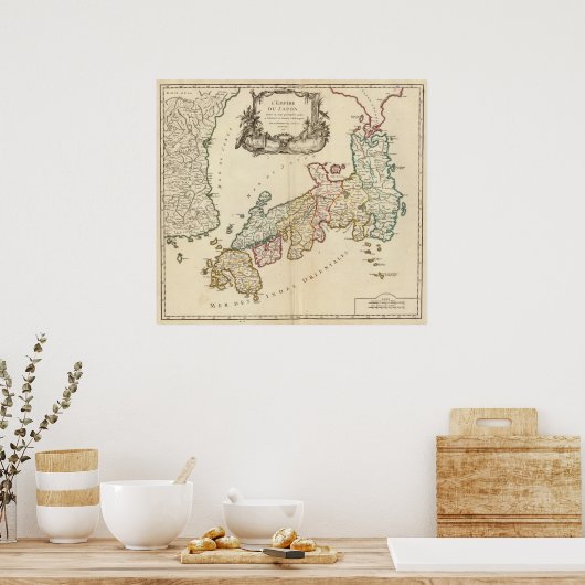 Poster Japon 9 (Cuisine)