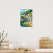Poster Japon Garden Dreamland (Cuisine)