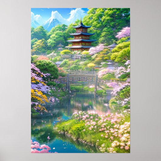 Poster Japon Garden Dreamland (Devant)