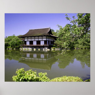 Poster Japon, Kyoto, Jardin Japonais du Sanctuaire Heian