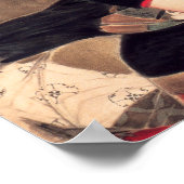 Poster JAPON SAKURA BEER Women in Kimono Old Advertising (Coin)