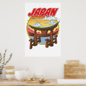 Poster Japon Tori (Cuisine)
