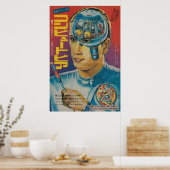 POSTER JAPONAIS BIONIC ROBOT MAN (Cuisine)
