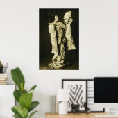 poster japonais geisha (Bureau à domicile)