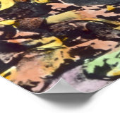 Poster Japonais Geisha Beautés Vintage (Coin)