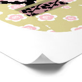 Poster japonais Geisha Matryoshka (Coin)