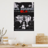 Poster Japonais La Haine (Cuisine)