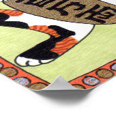 Poster Japonais Lucky Calico Chat Maneki Neko Art populai (Coin)