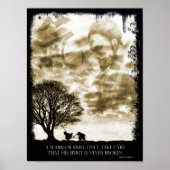 Poster japonais Sprit (or) (Devant)