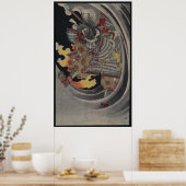 Poster Japonais Ukiyo-e Yokai Ghost par Yoshitoshi (Cuisine)