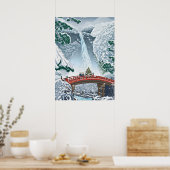 Poster Japonais vintage illustré (Cuisine)