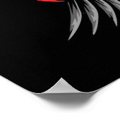 Poster Japonais Vol Bataille Grues Art Asiatique (Coin)