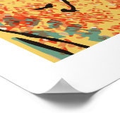 Poster Japonaise vintage (Coin)