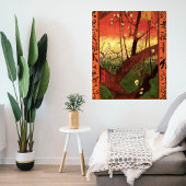 Poster Japonisme : Arbre à prune fleuri par Vincent van G