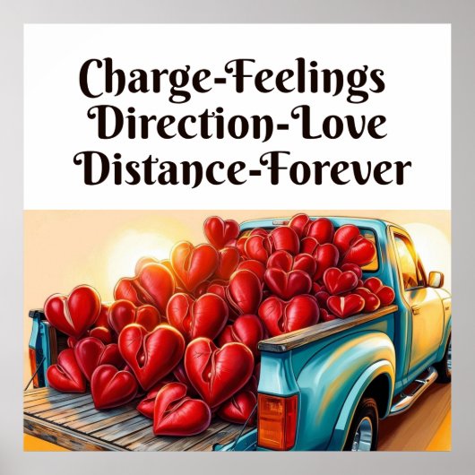 Poster J'apporte l'amour (Devant)