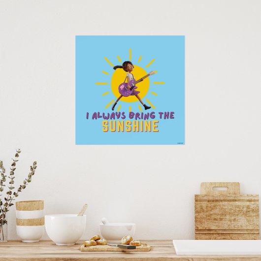 Poster J'apporte toujours le soleil (Cuisine)