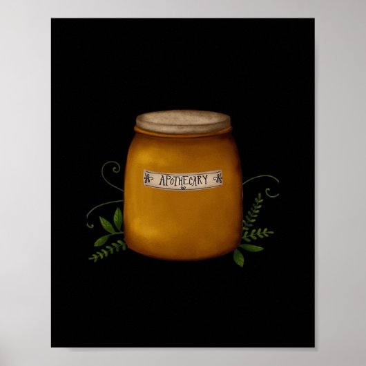 Poster Jar de l'apothèque Whimsigoth (Devant)