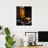 Poster Jar des pêches (Bureau à domicile)