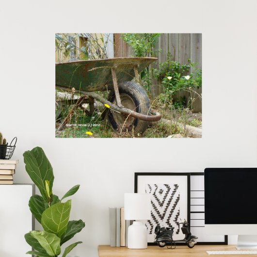 Poster Jardin (Bureau à domicile)